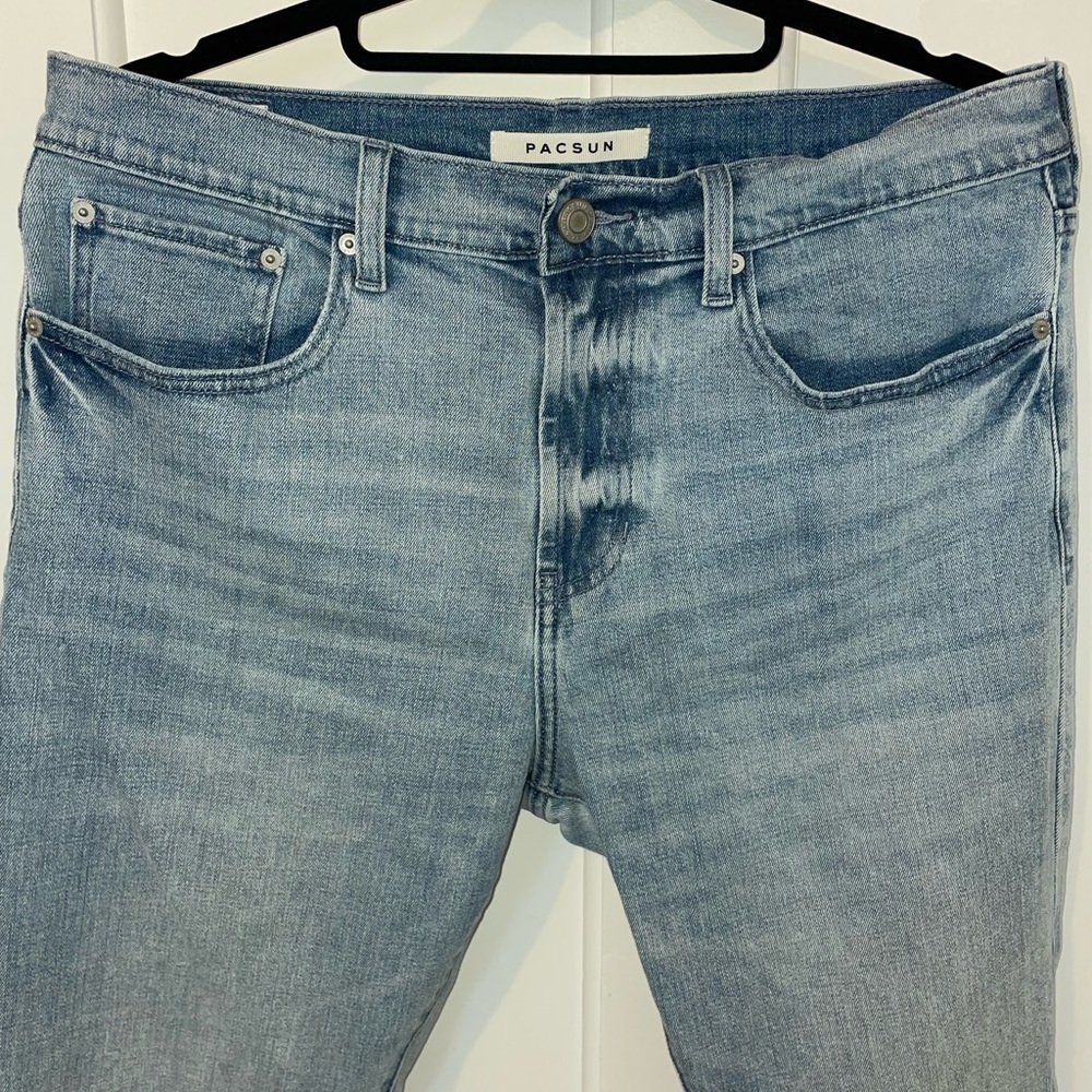 PacSun Light Wash Faded Denim Jeans 32x32